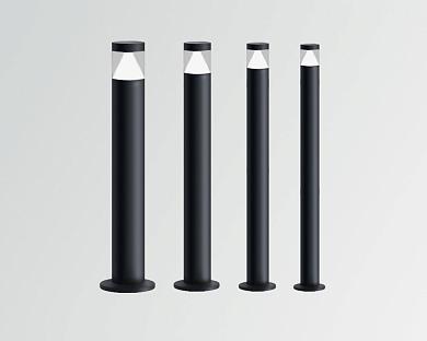 Светильник столбик уличный d120*450мм 15вт 21750лм