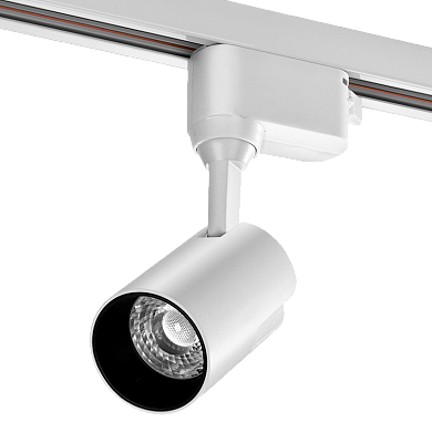 Трековый светильник WOLTA WTL-25W/01W 25Вт 4000К IP40 Белый