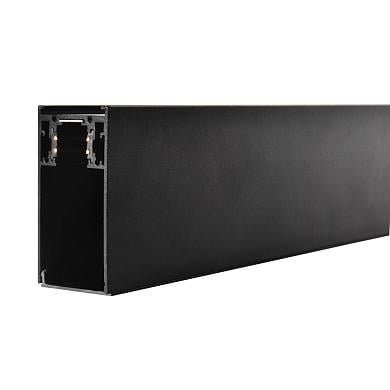 Шинопровод магнитный wolta WML-TR2/01B 2м чёрный однофазный