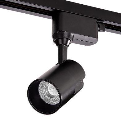 Трековый светильник WOLTA WTL-15W/01B 15Вт 4000К IP40 Чёрный